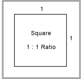 Metallic Square Print